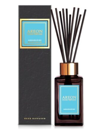 Aromātiskais difuzors ar kociņiem AREON Black Aquamarine, 85 ml