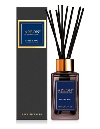 Aromātiskais difuzors ar kociņiem AREON Black Verano Azul, 85 ml