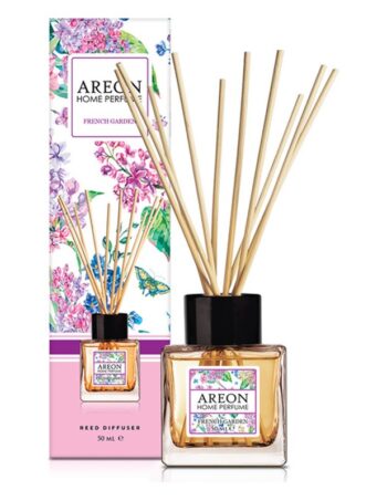 Aromātiskais difuzors ar kociņiem AREON Botanic French Garden, 50 ml