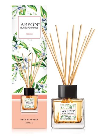Aromātiskais difuzors ar kociņiem AREON Botanic Neroli, 50 ml