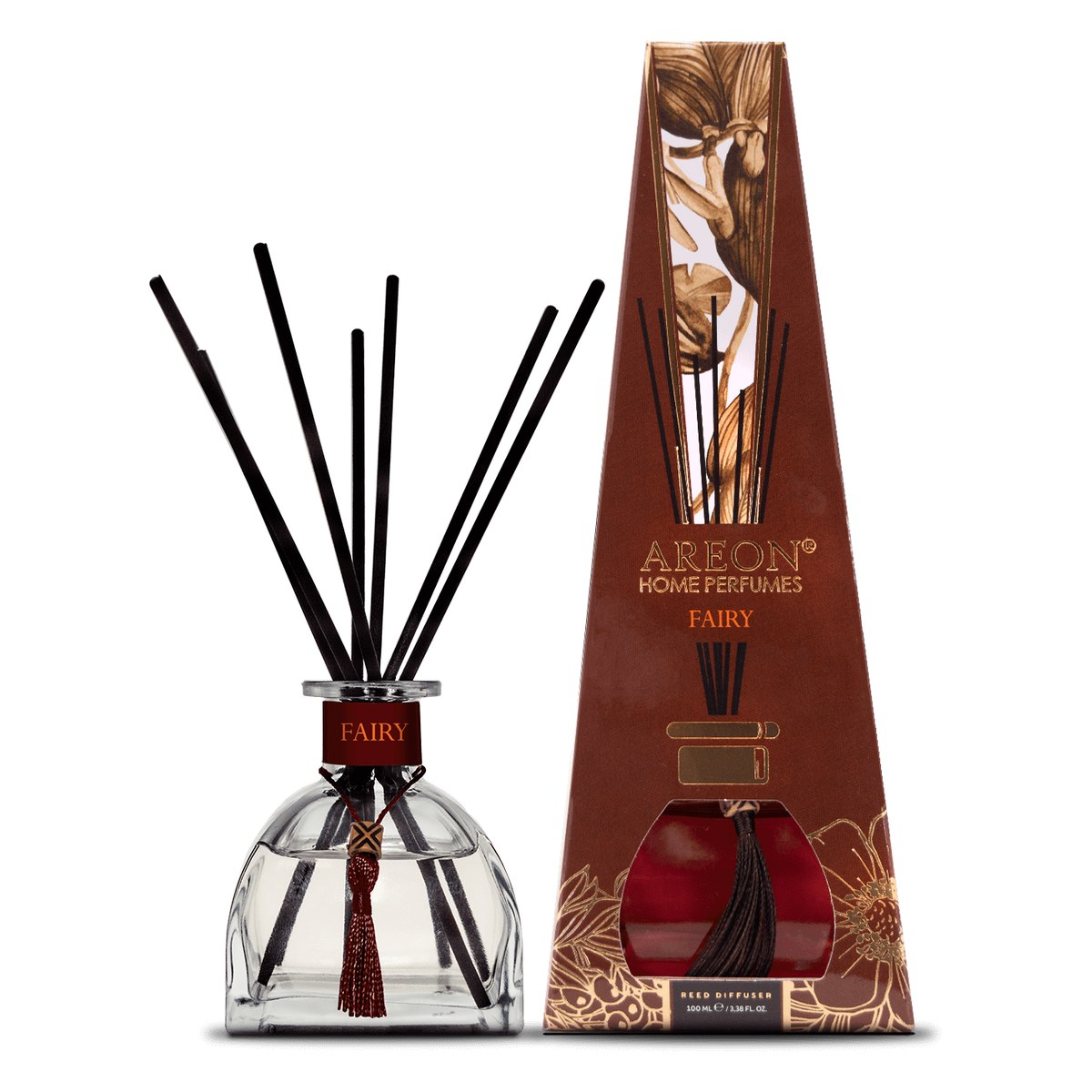 Aromātiskais difuzors ar kociņiem AREON Exclusive Fairy, 100 ml ARESTICKSHPH05 OE ARESTICKSHPH05