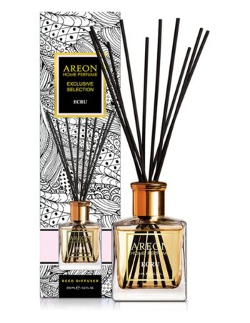 Aromātiskais difuzors ar kociņiem AREON Exclusive Selection Ecru, 150 ml