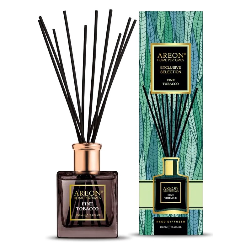 Aromātiskais difuzors ar kociņiem AREON Exclusive Selection Fine Tobacco, 150 ml ARESTICKSHPE06 OE ARESTICKSHPE06