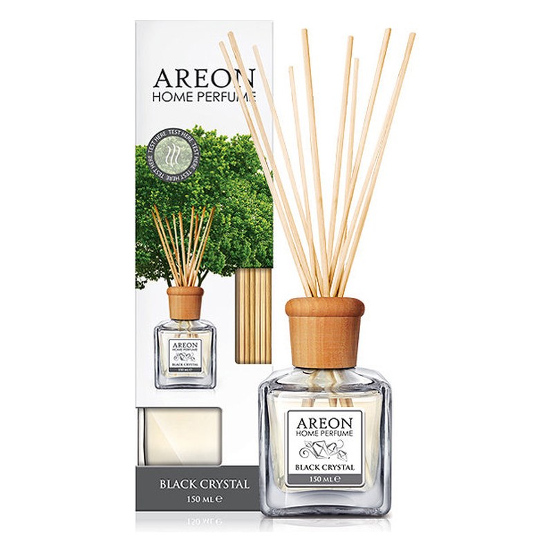 Aromātiskais difuzors ar kociņiem AREON Home Perfume Black Crystal, 150 ml ARESTICKS01/150 OE ARESTICKS01-150