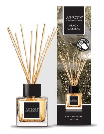 Aromātiskais difuzors ar kociņiem AREON Home Perfume Black Crystal, 50 ml