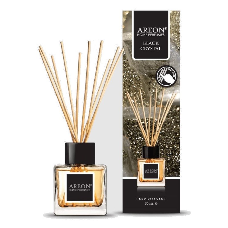 Aromātiskais difuzors ar kociņiem AREON Home Perfume Black Crystal, 50 ml ARESTICKSHP3 OE ARESTICKSHP3