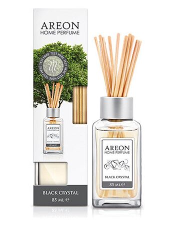 Aromātiskais difuzors ar kociņiem AREON Home Perfume Black Crystal, 85 ml