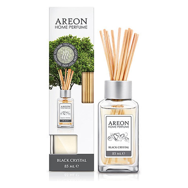 Aromātiskais difuzors ar kociņiem AREON Home Perfume Black Crystal, 85 ml ARESTICKS01/85 OE ARESTICKS01-85