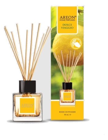 Aromātiskais difuzors ar kociņiem AREON Home Perfume Dolce Viaggio, 50 ml