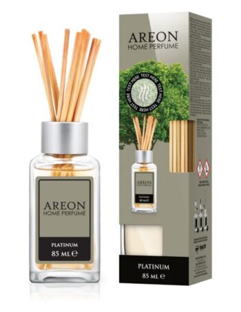 Aromātiskais difuzors ar kociņiem AREON Home Perfume Lux Platinum, 85 ml
