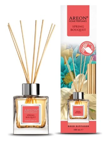 Aromātiskais difuzors ar kociņiem AREON Home Perfume Spring Bouquet, 100 ml