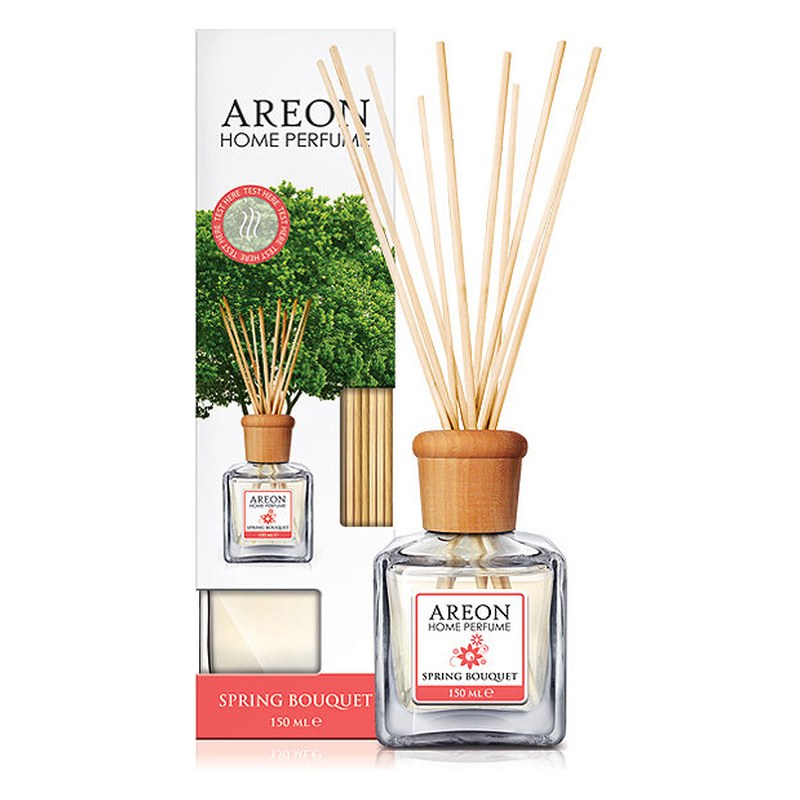 Aromātiskais difuzors ar kociņiem AREON Home Perfume Spring Bouquet, 150 ml ARESTICKS06/150 OE ARESTICKS06-150