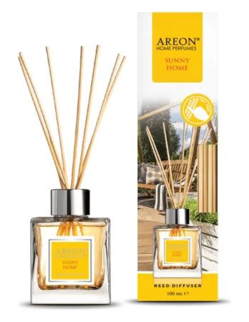 Aromātiskais difuzors ar kociņiem AREON Home Perfume Sunny Home, 100 ml
