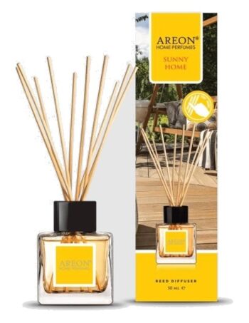 Aromātiskais difuzors ar kociņiem AREON Home Perfume Sunny Home, 50 ml