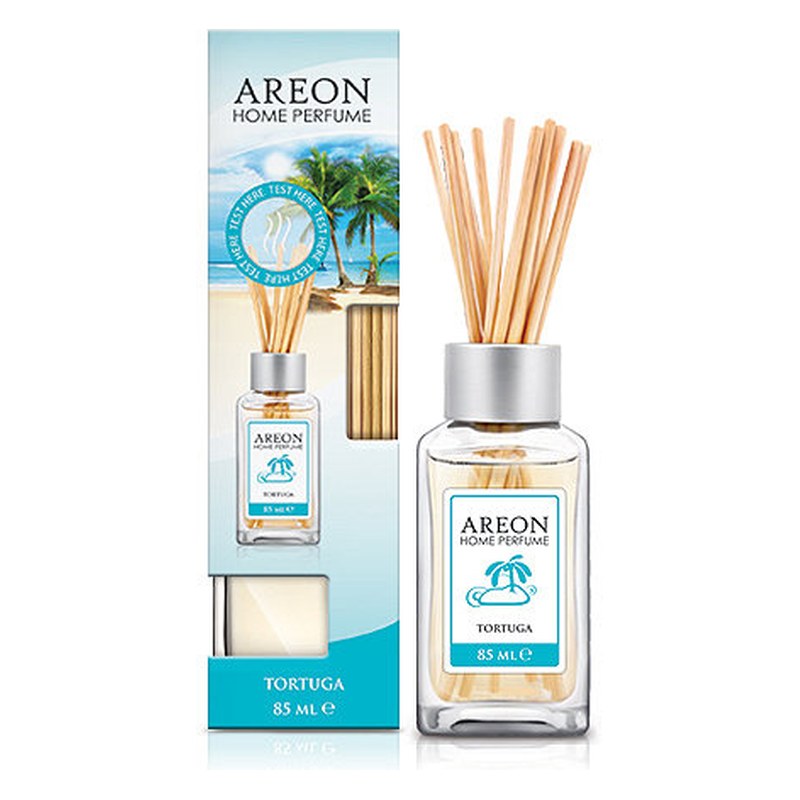 Aromātiskais difuzors ar kociņiem AREON Home Perfume Tortuga, 85 ml ARESTICKS07/85 OE ARESTICKS07-85