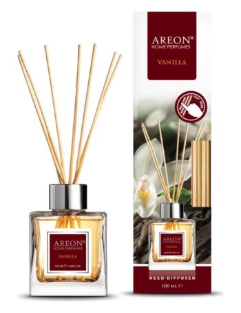 Aromātiskais difuzors ar kociņiem AREON Home Perfume Vanilla, 100 ml
