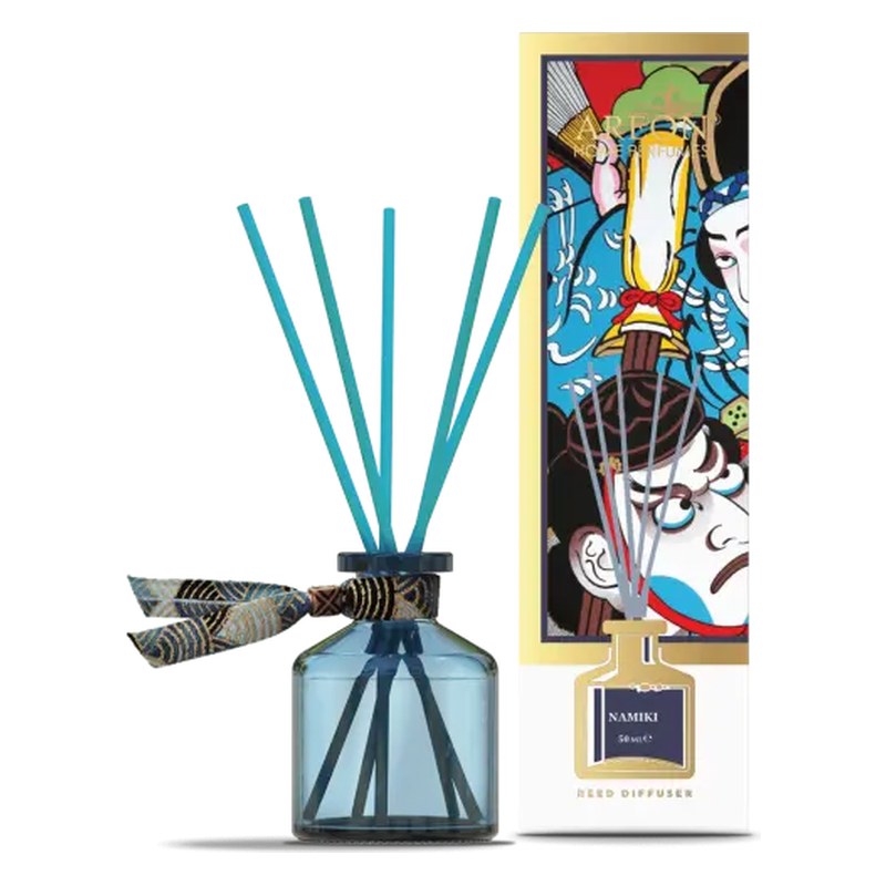 Aromātiskais difuzors ar kociņiem AREON Japan Line Namiki, 50 ml ARESTICKSRHPJ03 OE ARESTICKSRHPJ03