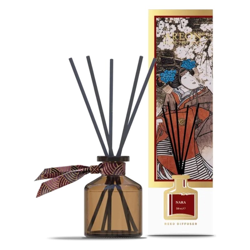 Aromātiskais difuzors ar kociņiem AREON Japan Line Nara, 50 ml ARESTICKSRHPJ04 OE ARESTICKSRHPJ04