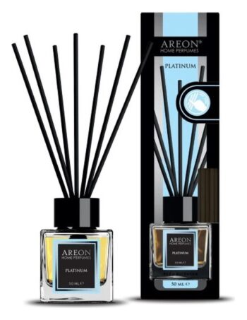 Aromātiskais difuzors ar kociņiem AREON Lux Platinum, 50 ml