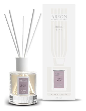 Aromātiskais difuzors ar kociņiem AREON Moon Line Fleur de Nuit, 120 ml