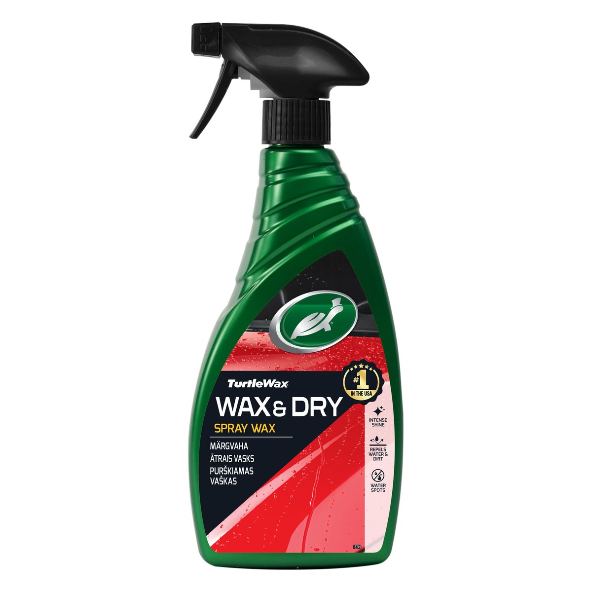 Ātrais vasks Turtle Wax Wax & Dry, izsmidzināms, 500 ml TW53910 OE TW53910