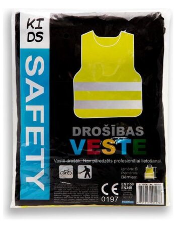 Atstarojošā drošības veste bērniem PROTON SAFETY KIDS, izmērs S