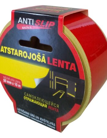 Atstarojošā lente Anti Slip, 50 mm x 10 m, sarkana