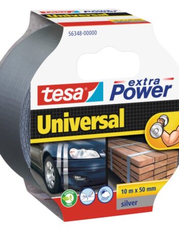 Auduma līmlente tesa extra Power Universal, pelēka, 10 m x 50 mm