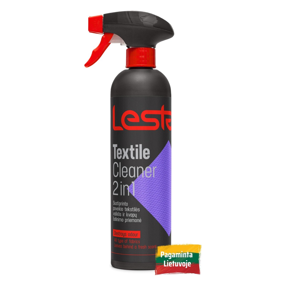 Auduma tīrītājs LESTA Textile Cleaner 2in1, 500 ml LES-AKL-TEXTI/0.5 OE LES-AKL-TEXTI