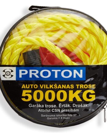 Auto vilkšanas trose PROTON, 5000 kg, somā