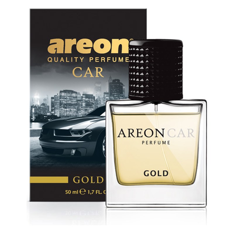 Automašīnas smaržas AREON Car Perfume Gold, 50 ml