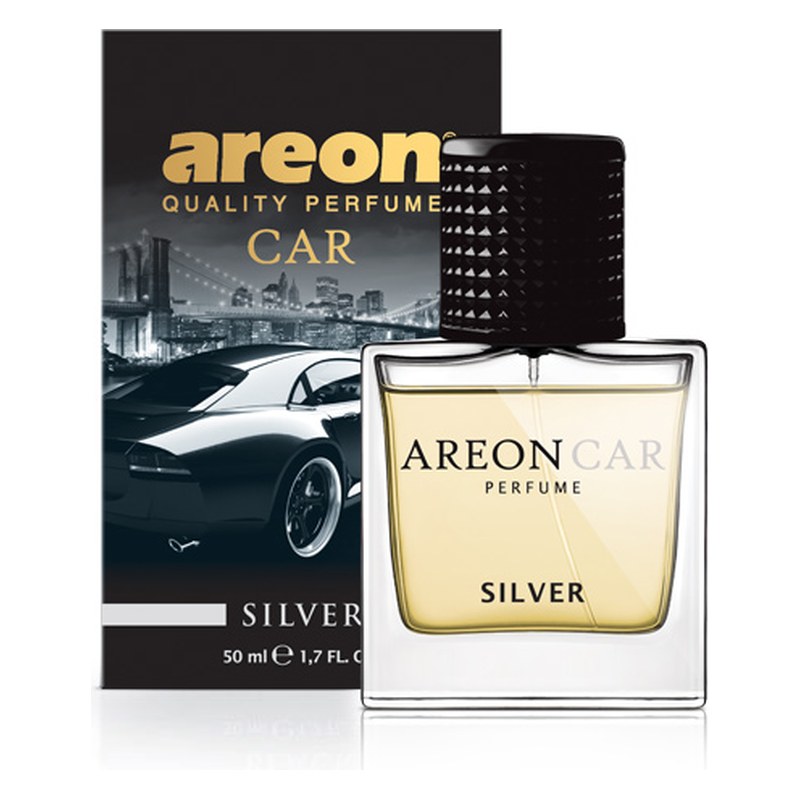 Automašīnas smaržas AREON Car Perfume Silver, 50 ml