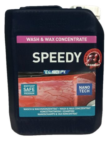 Autošampūns ar vasku CONCEPT SPEEDY NANO WASH & WAX, 5 l