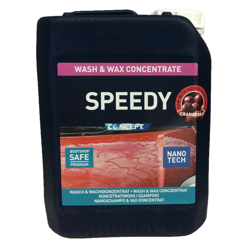 Autošampūns ar vasku CONCEPT SPEEDY NANO WASH & WAX, 5 l C09805 OE C09805