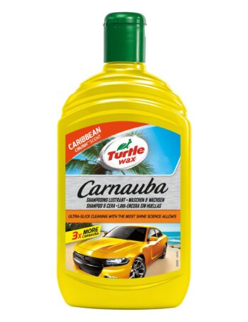 Autošampūns ar vasku Turtle Wax Carnauba Wash & Wax, 500 ml