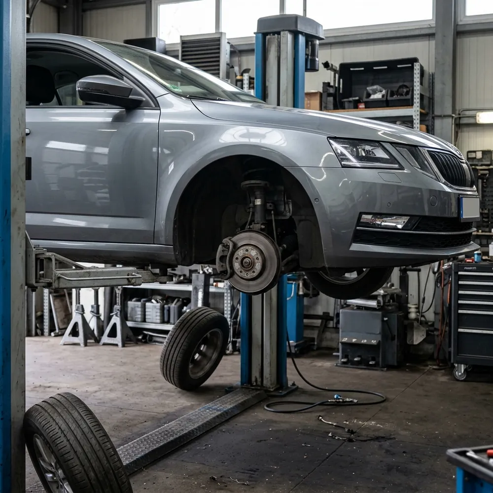Bremžu, riepu un lukturu pārbaude lietotam automobilim
