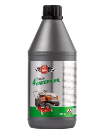 Četrtaktu dārza tehnikas eļļa PITSTOP 4T, SAE 30, 600 ml
