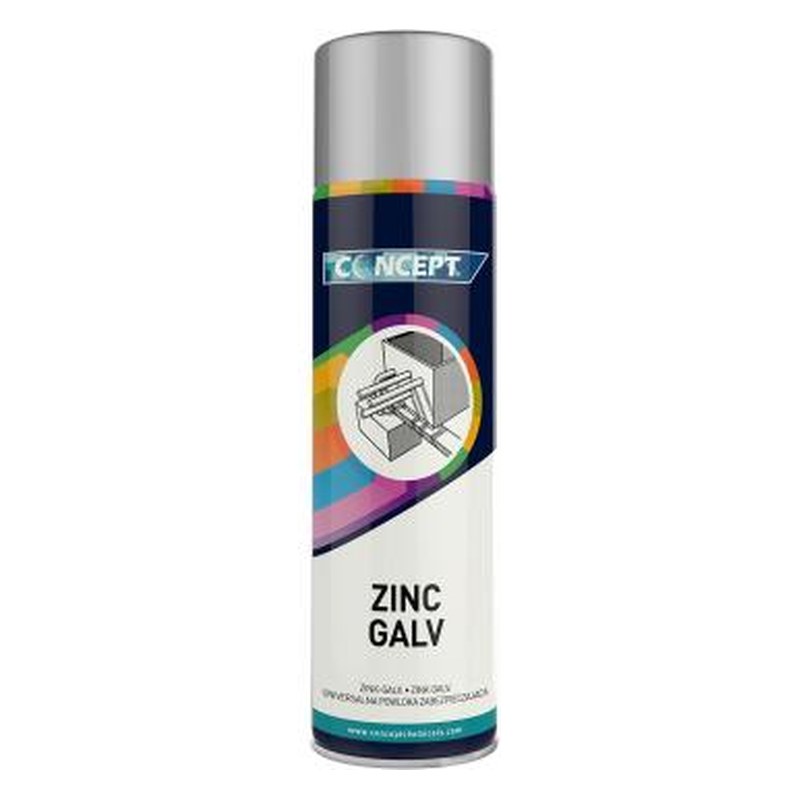 Cinka pārklājums aerosolā CONCEPT ZINC GALV, 450 ml C46012 OE C46012