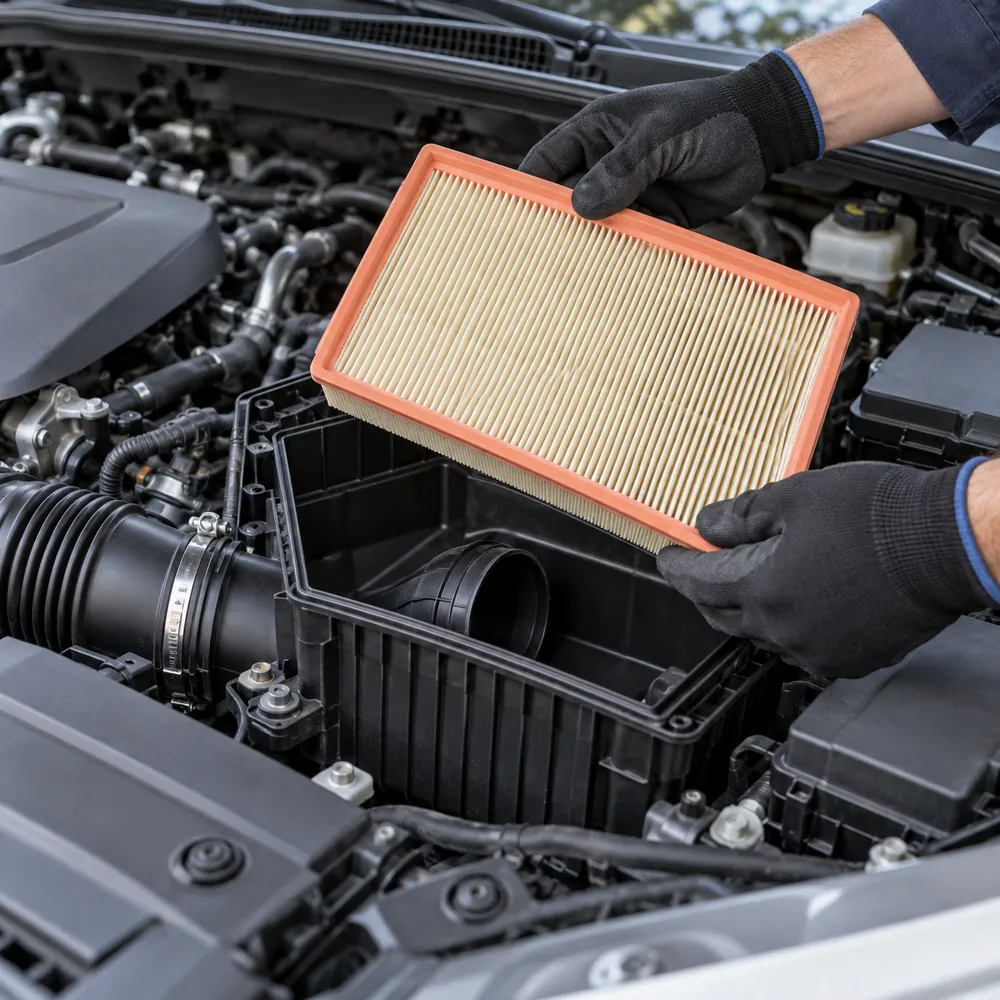 Kā pārbaudīt auto gaisa filtru