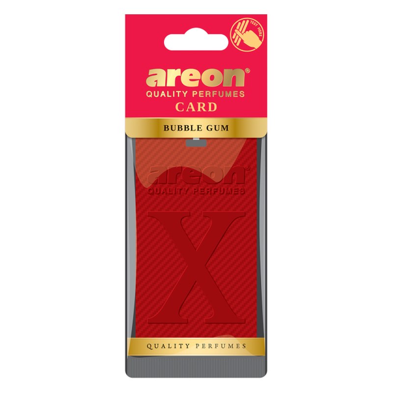 Gaisa atsvaidzinātājs AREON CARD Bubble Gum AREAXC03 OE AREAXC03