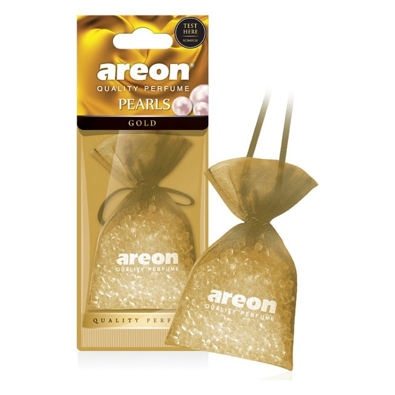 Gaisa atsvaidzinātājs AREON Pearls Sport Lux Gold, aromātiskās pērlītes