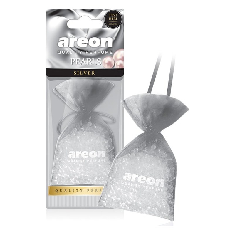 Gaisa atsvaidzinātājs AREON Pearls Sport Lux Silver, aromātiskās pērlītes
