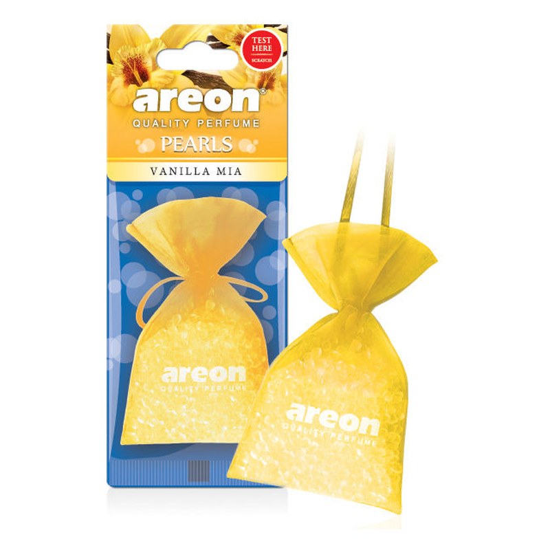 Gaisa atsvaidzinātājs AREON Pearls Vanilla Mia, aromātiskās pērlītes