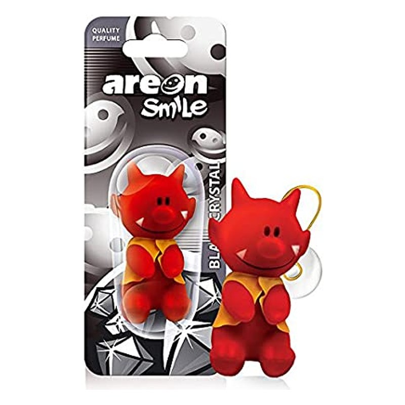 Gaisa atsvaidzinātājs AREON Smile Toy Black Crystal