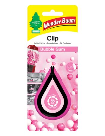 Gaisa atsvaidzinātājs ar klipsi WUNDER-BAUM Clip Bubble Gum, 12 g