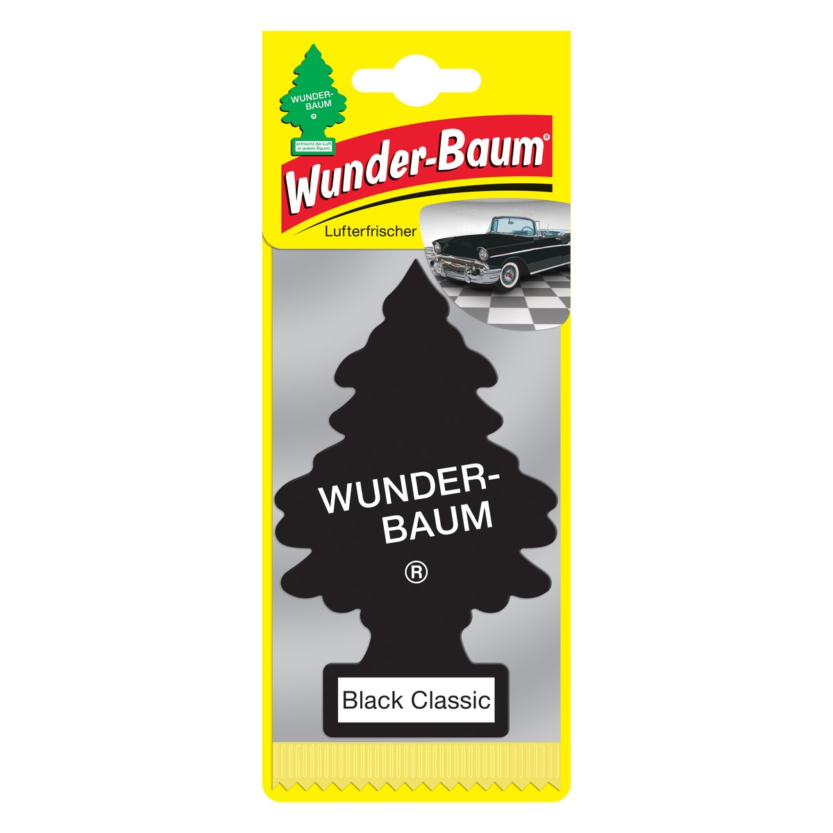 Gaisa atsvaidzinātājs WUNDER-BAUM eglīte Black Ice