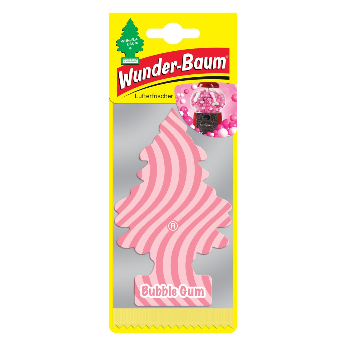 Gaisa atsvaidzinātājs WUNDER-BAUM eglīte Bubble Gum
