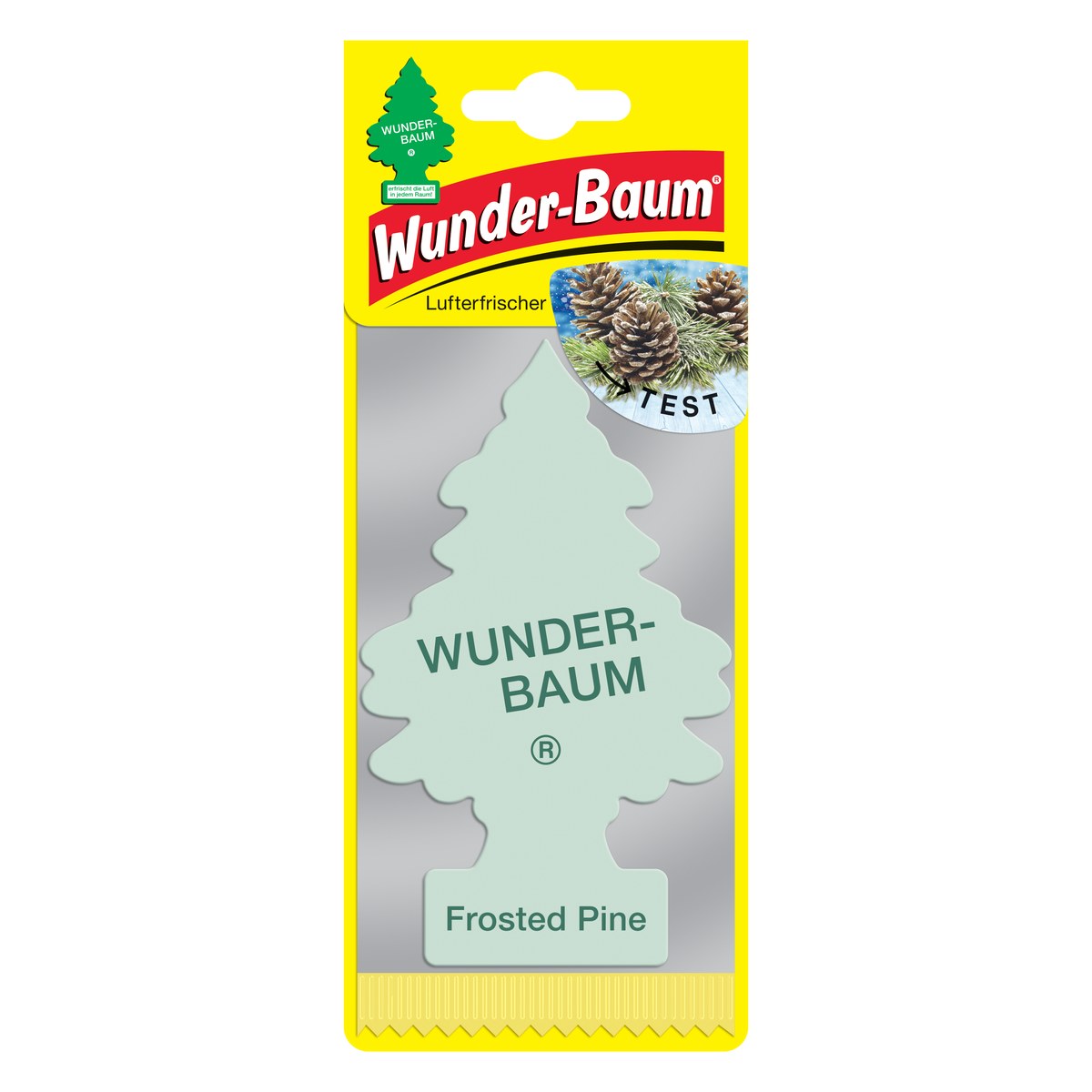 Gaisa atsvaidzinātājs WUNDER-BAUM eglīte Frosted Pine WB89 OE WB89