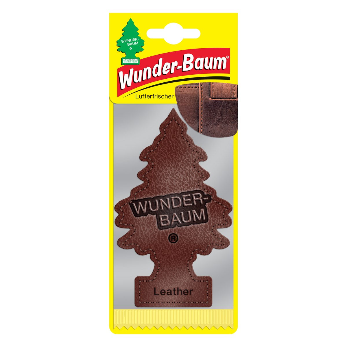 Gaisa atsvaidzinātājs WUNDER-BAUM eglīte Leather