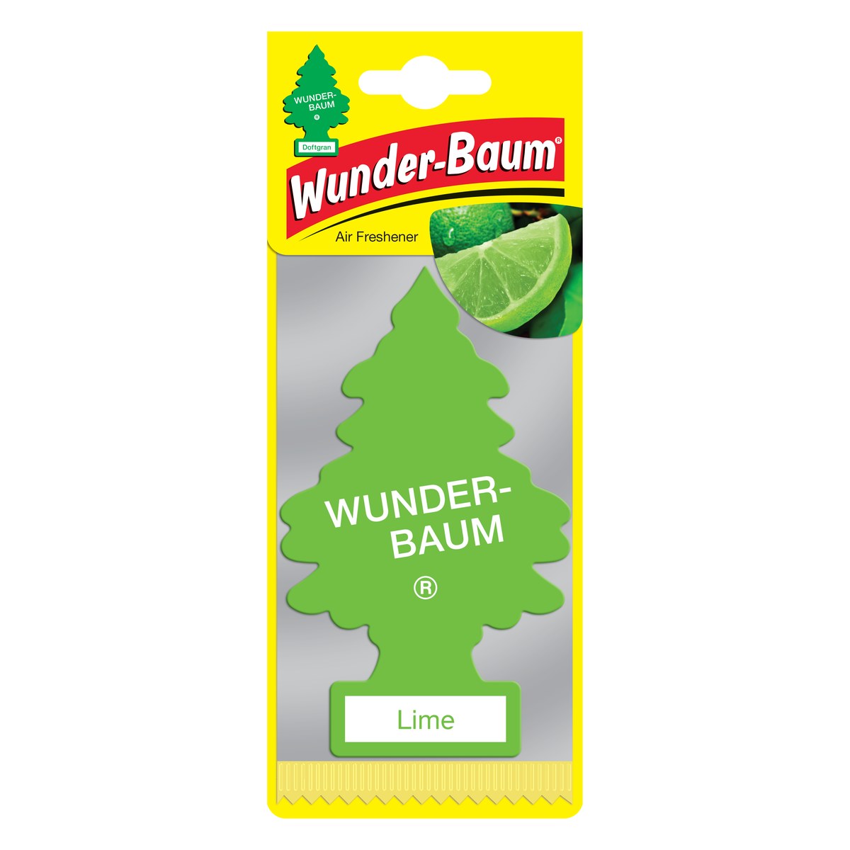 Gaisa atsvaidzinātājs WUNDER-BAUM eglīte Lime